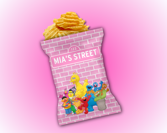 Pink Sesame Street